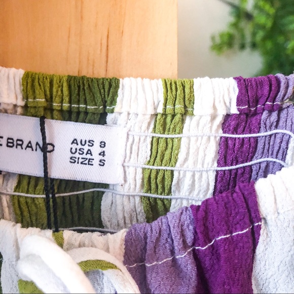 Revolve Faithfull the Brand Iris Mini Dress Delilah Stripe - Picture 8 of 11